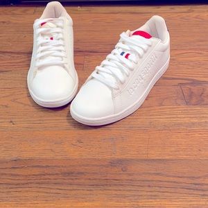 Le Coq Sportif white trainers